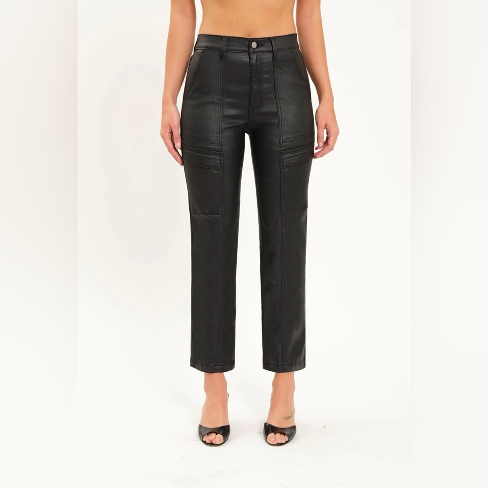 NWT DAZE STRAIGHT UP CARGO COATED ASPHALT JEANS, BLACK, VARIOUS SIZES